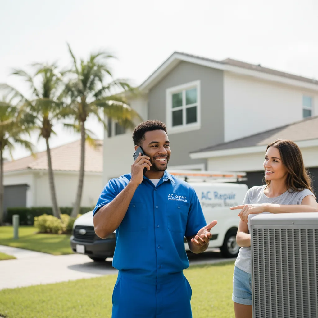 AC Repair Pompano Beach customer support in Orting